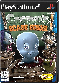 Casper's Scare School PAL Playstation 2  box art